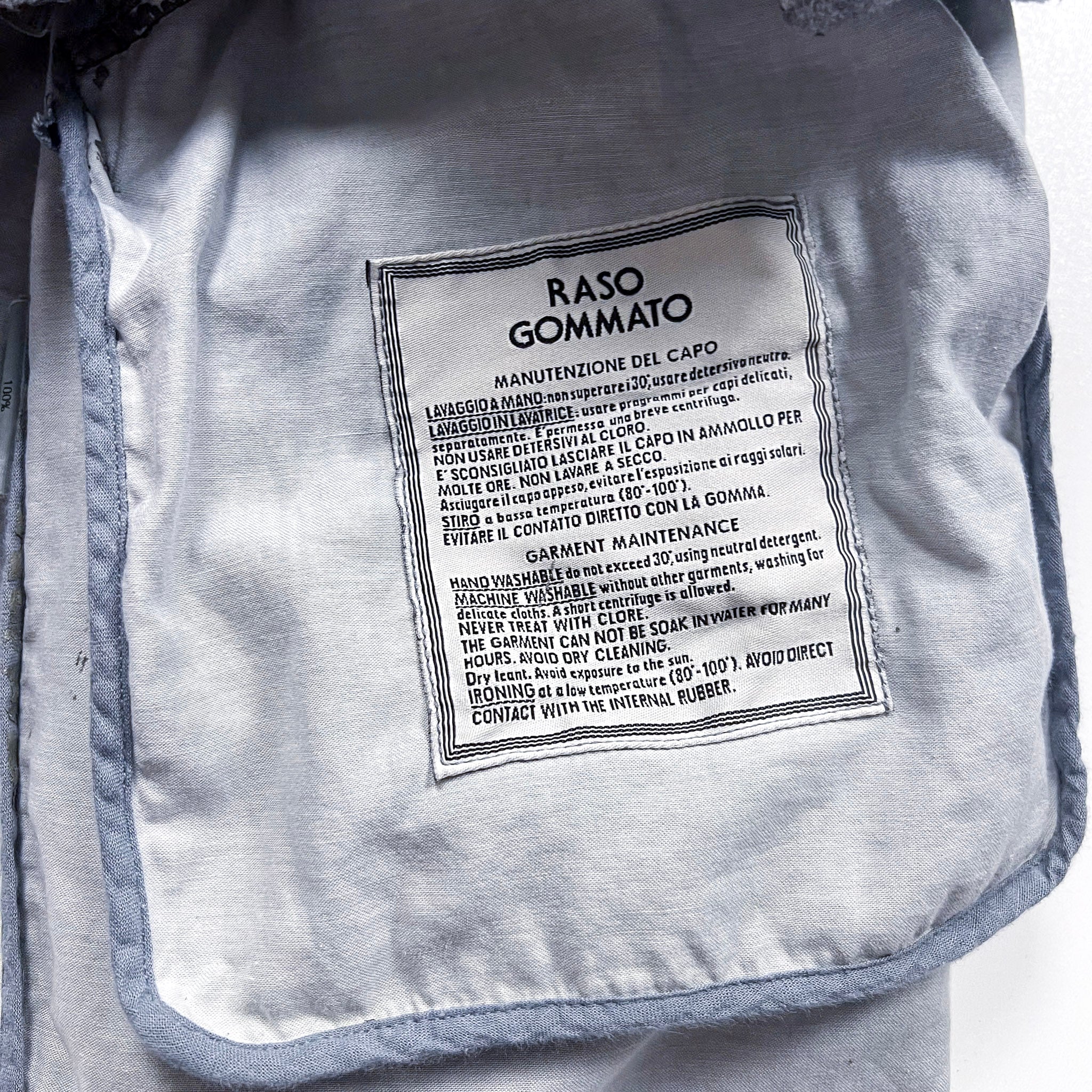 Stone Island 2001 Trench Coat - size M