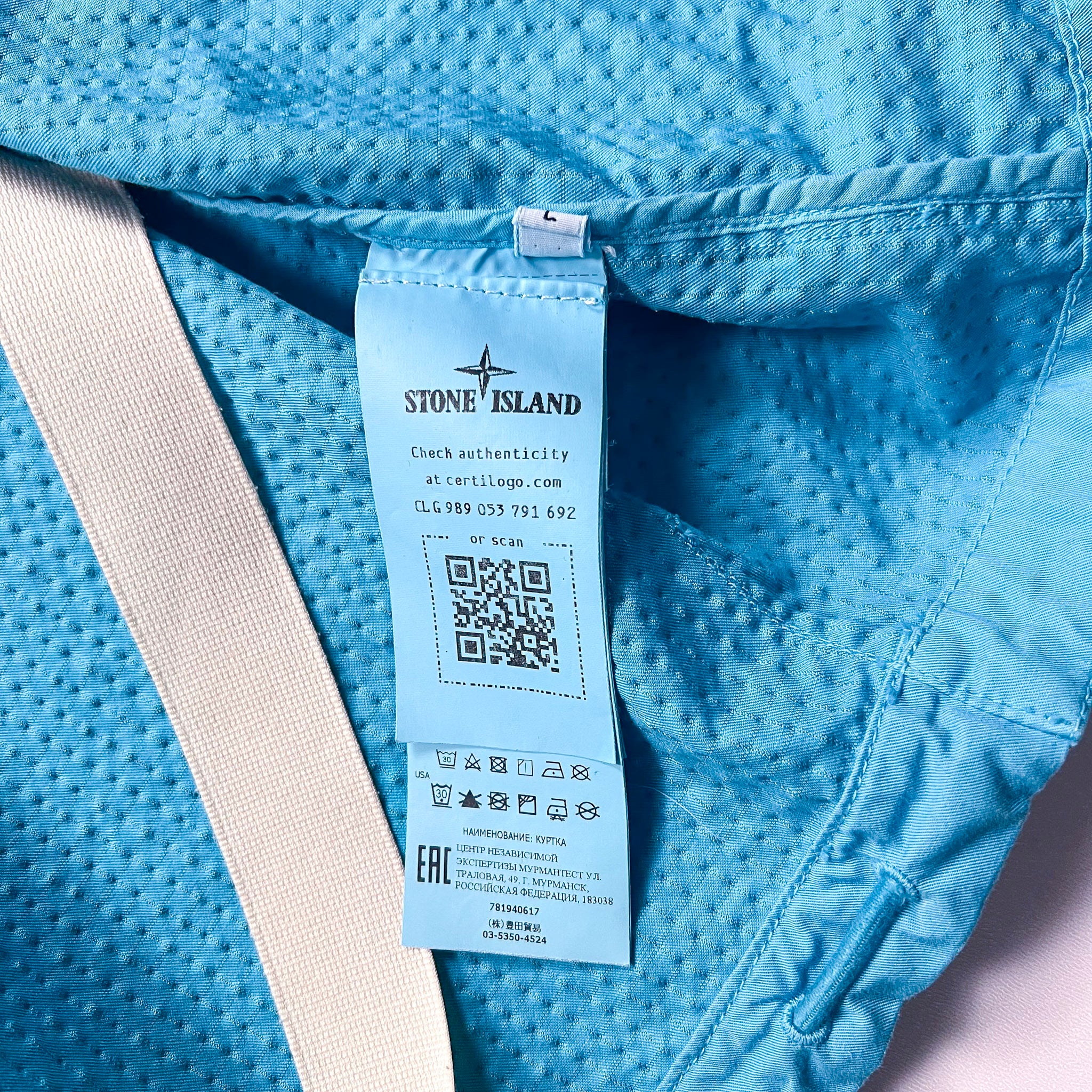 Stone Island Shadow Project Co-Ny Ripstop-Tc Jacket - size L