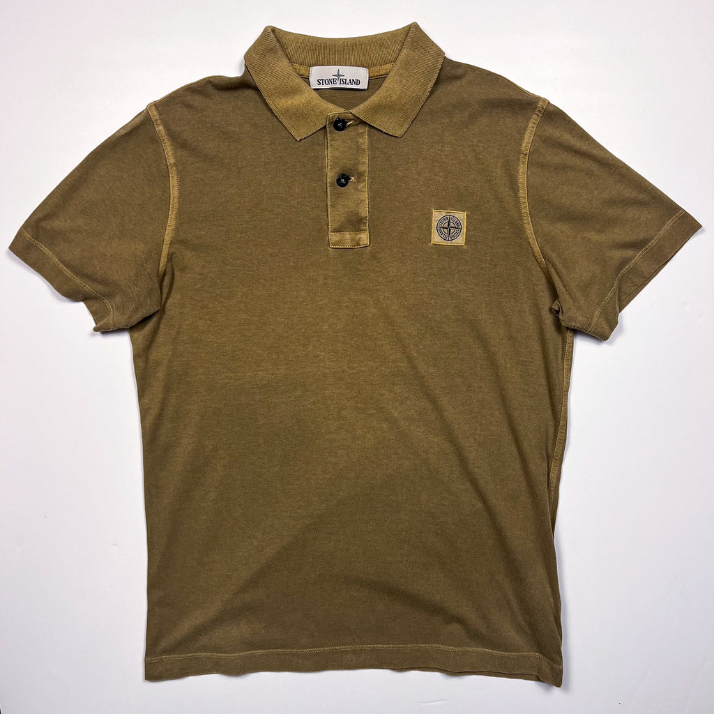 Stone Island Short Sleeve Polo Shirt Medium