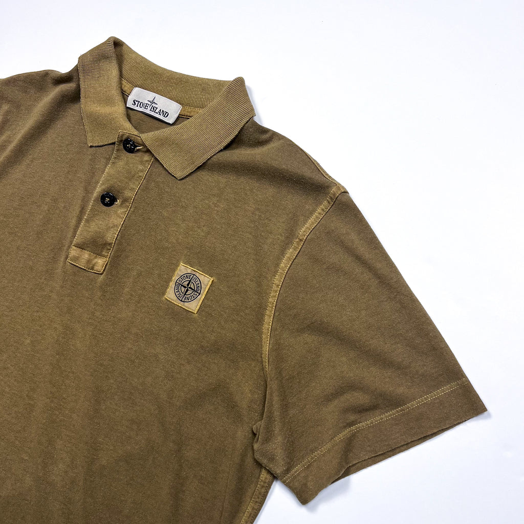 Stone Island Short Sleeve Polo Shirt Medium