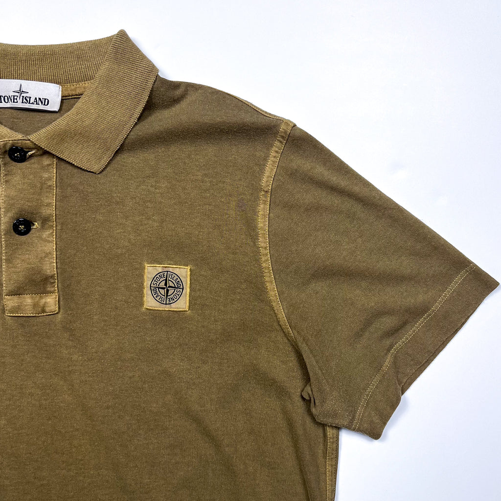 Stone Island Short Sleeve Polo Shirt Medium