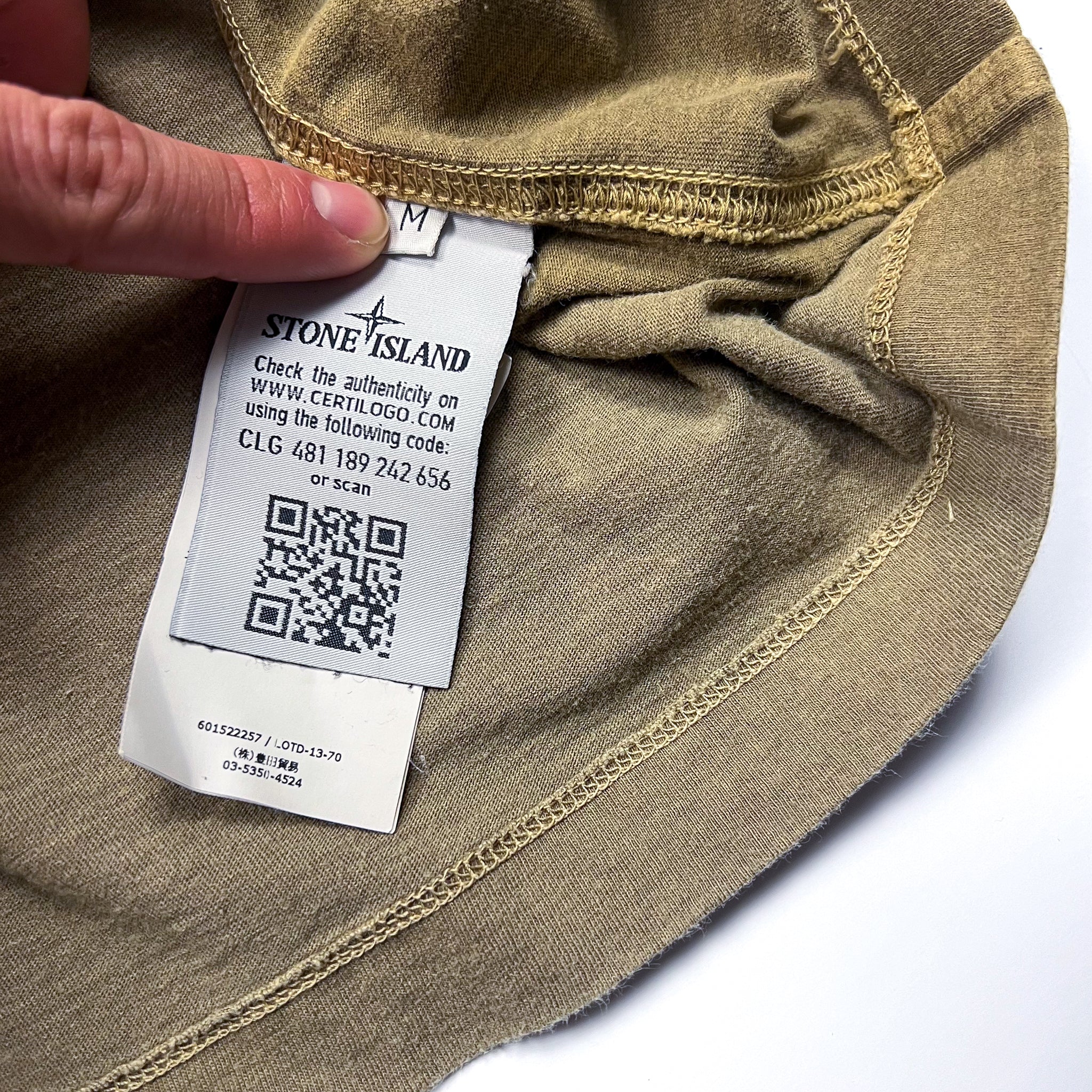 Stone Island Short Sleeve Polo Shirt Medium