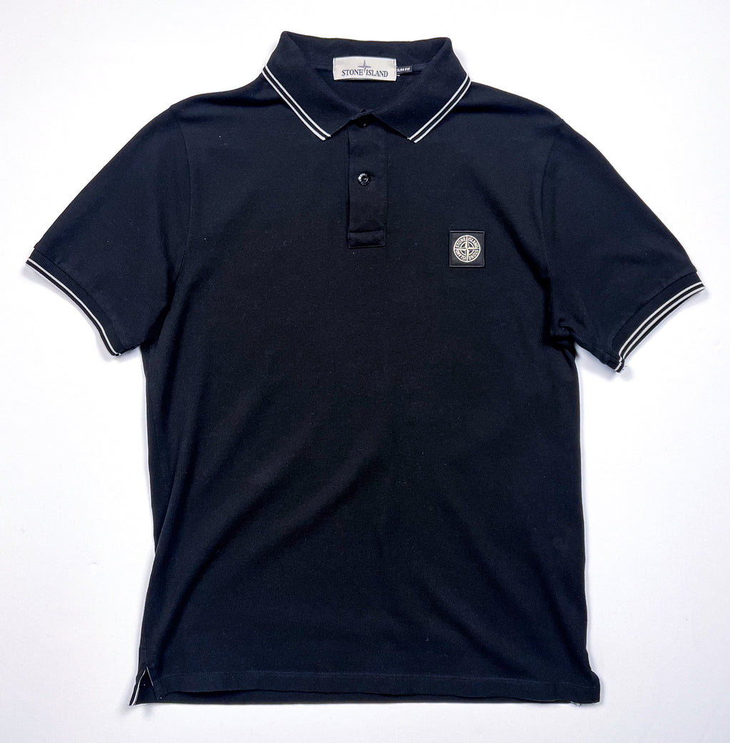Stone Island Short Sleeve Polo Shirt Medium
