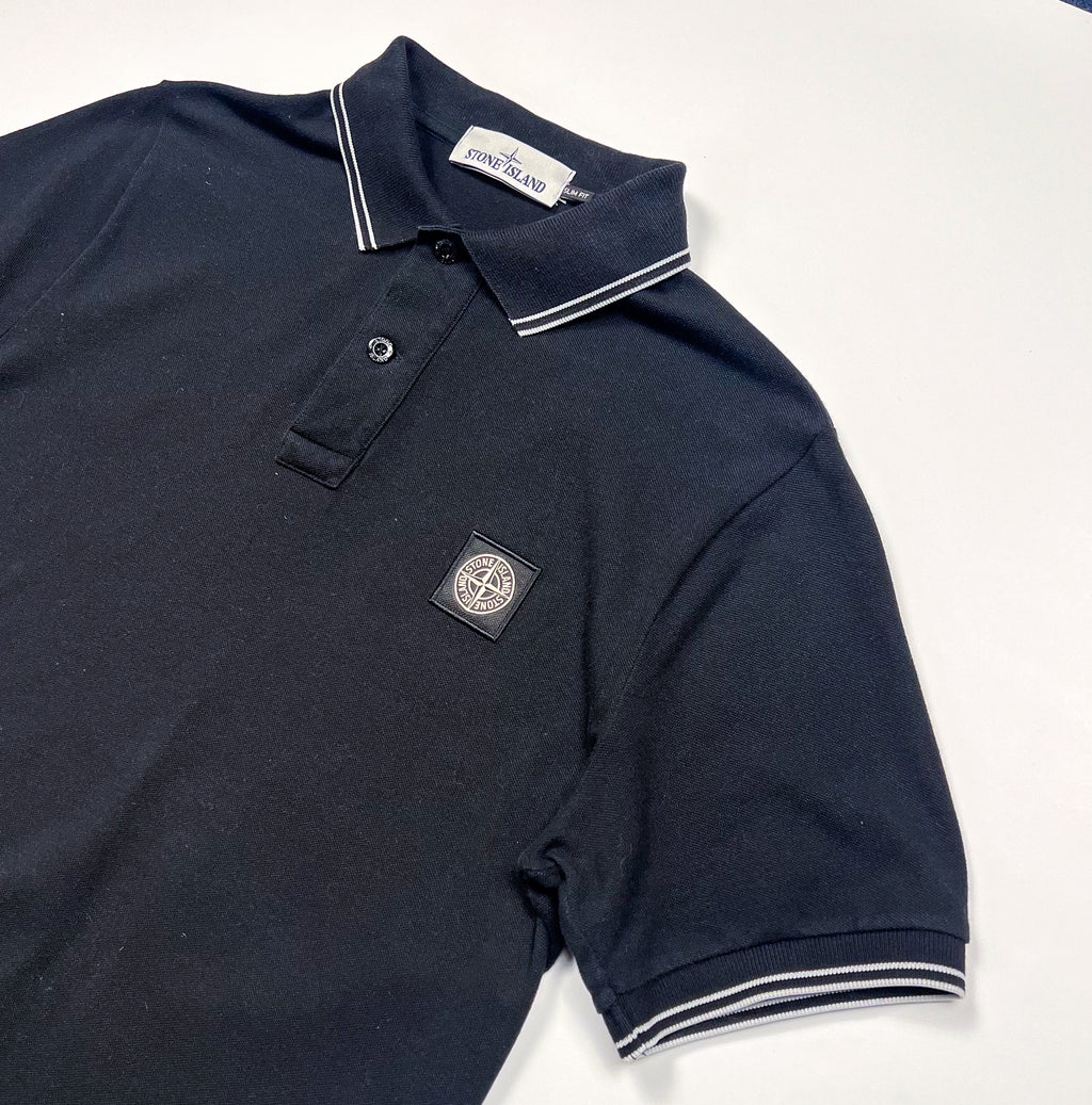 Stone Island Short Sleeve Polo Shirt Medium