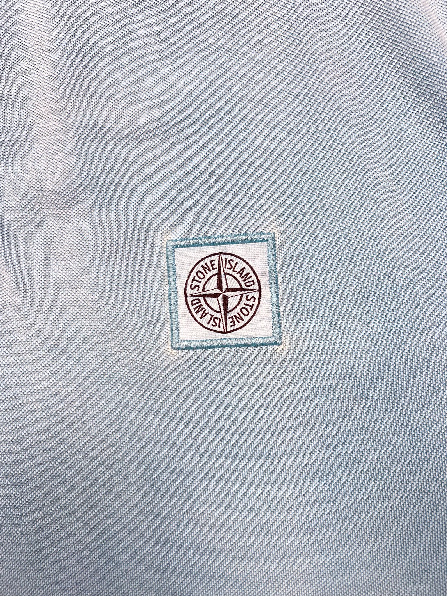 Stone Island Teal Polo Shirt XL