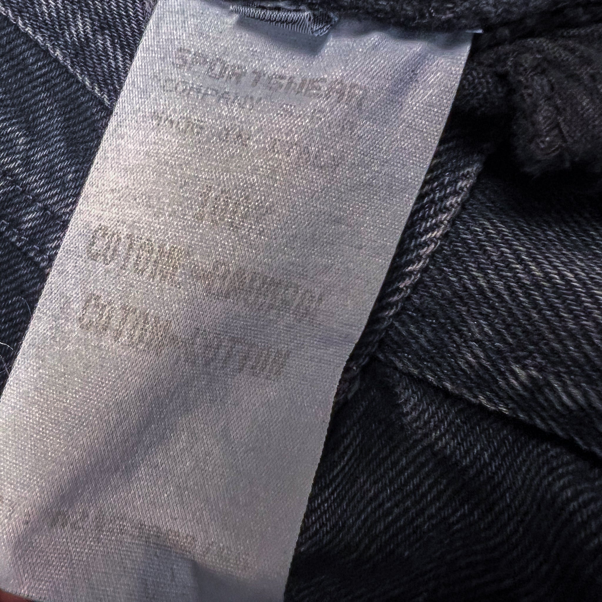 Vintage Stone Island Dark Blue Denim Jeans 32W