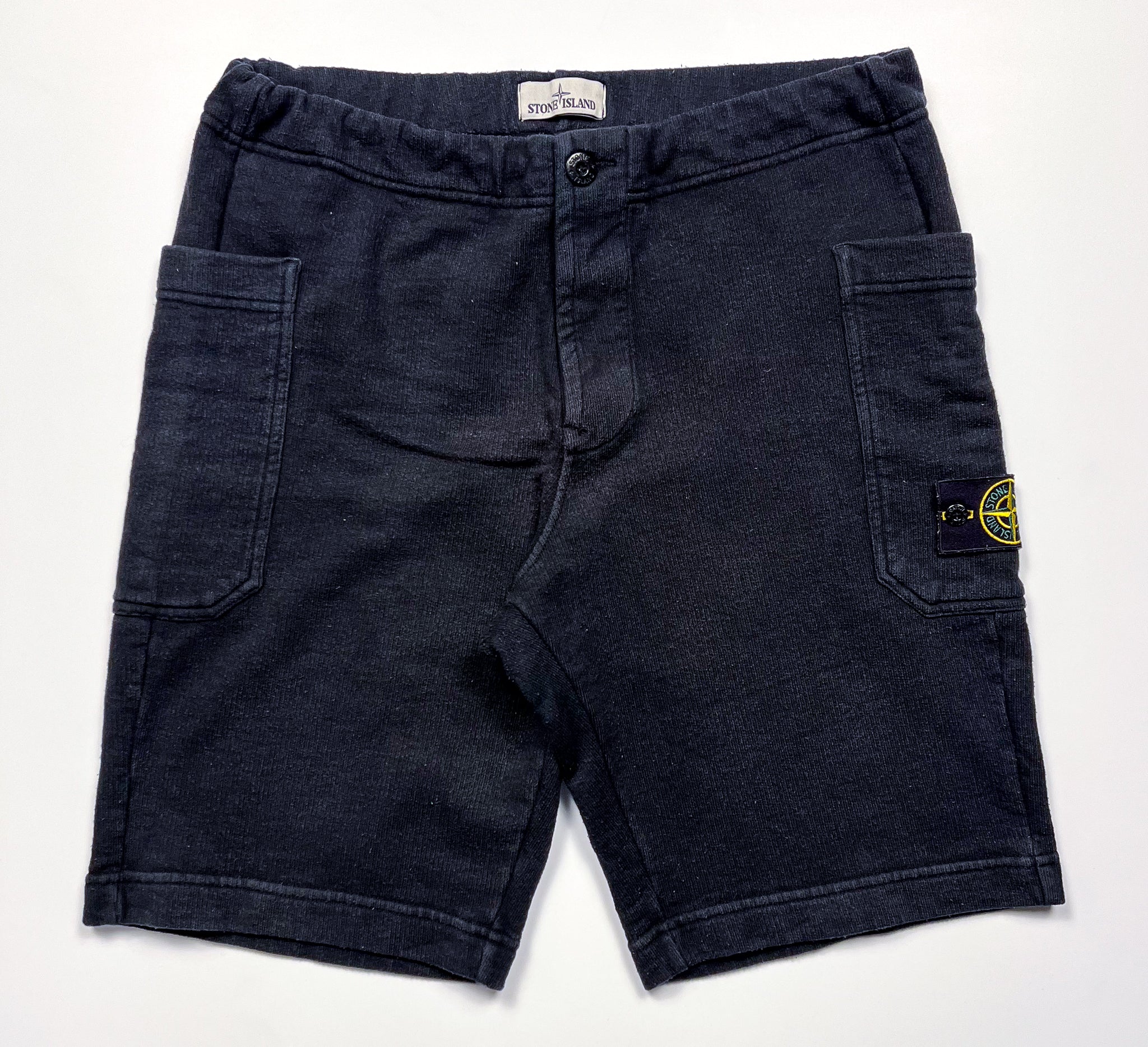 Stone Island Cargo Sweat Shorts Large