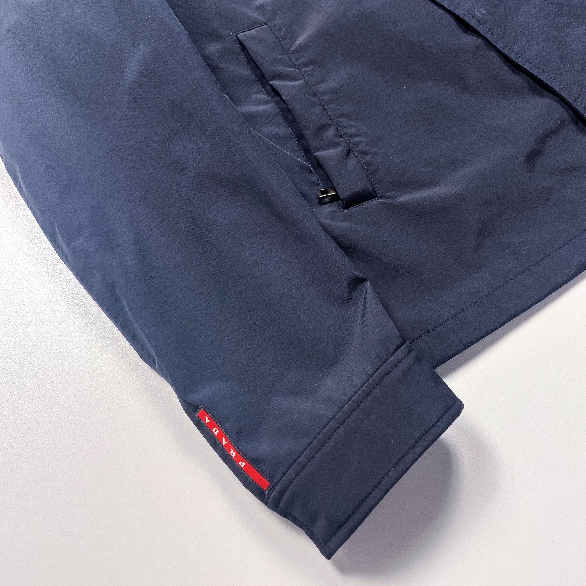 Prada Nylon Hooded Jacket Size 48 / M