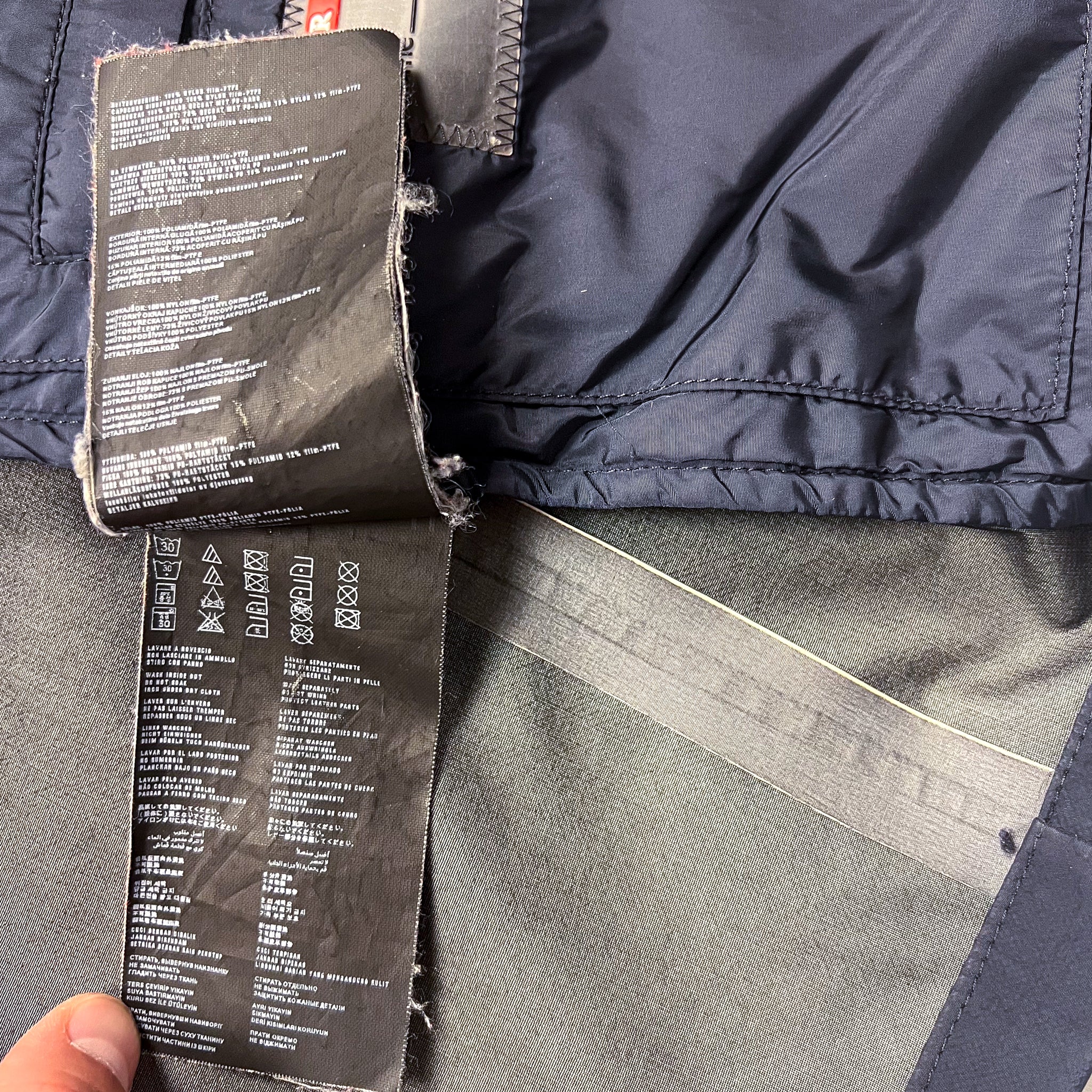 Prada Nylon Hooded Jacket Size 48 / M