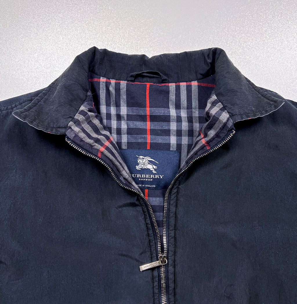 Burberry Check Lined Zip Jacket (Size S)