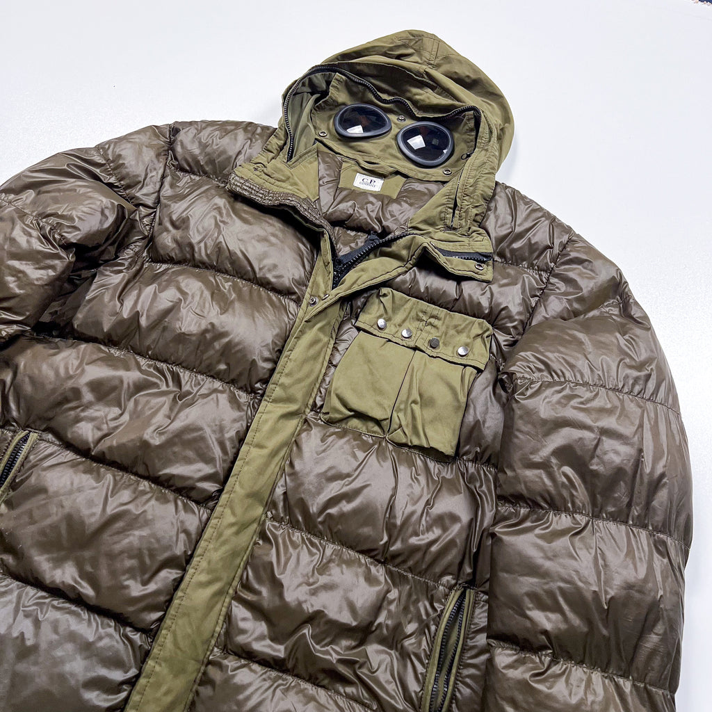 C.P. Company D.D Shell Goggle Down Jacket Size XL