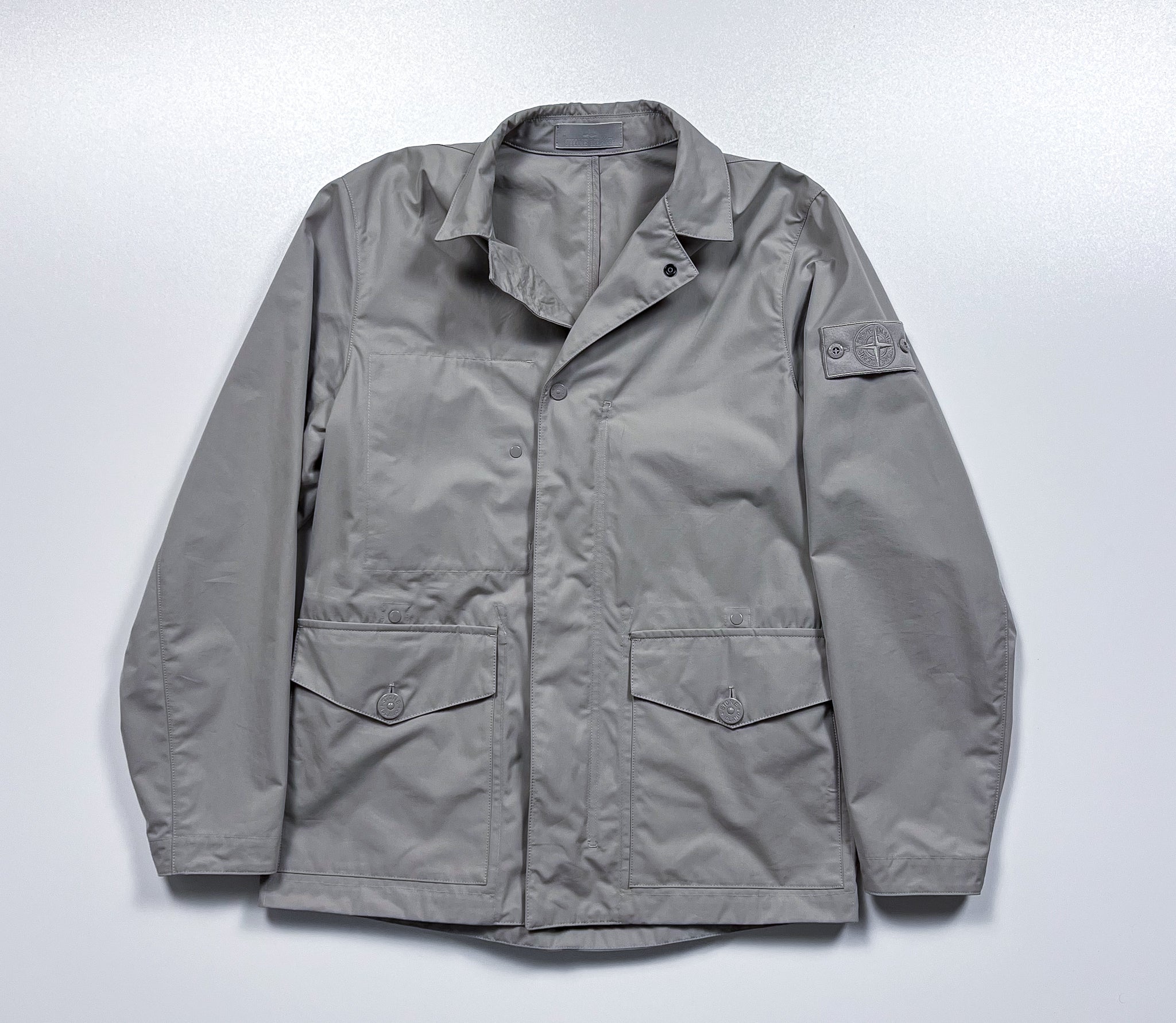 Stone Island Ghost Piece Weatherproof Cotton Canvas Jacket/Blazer Size M