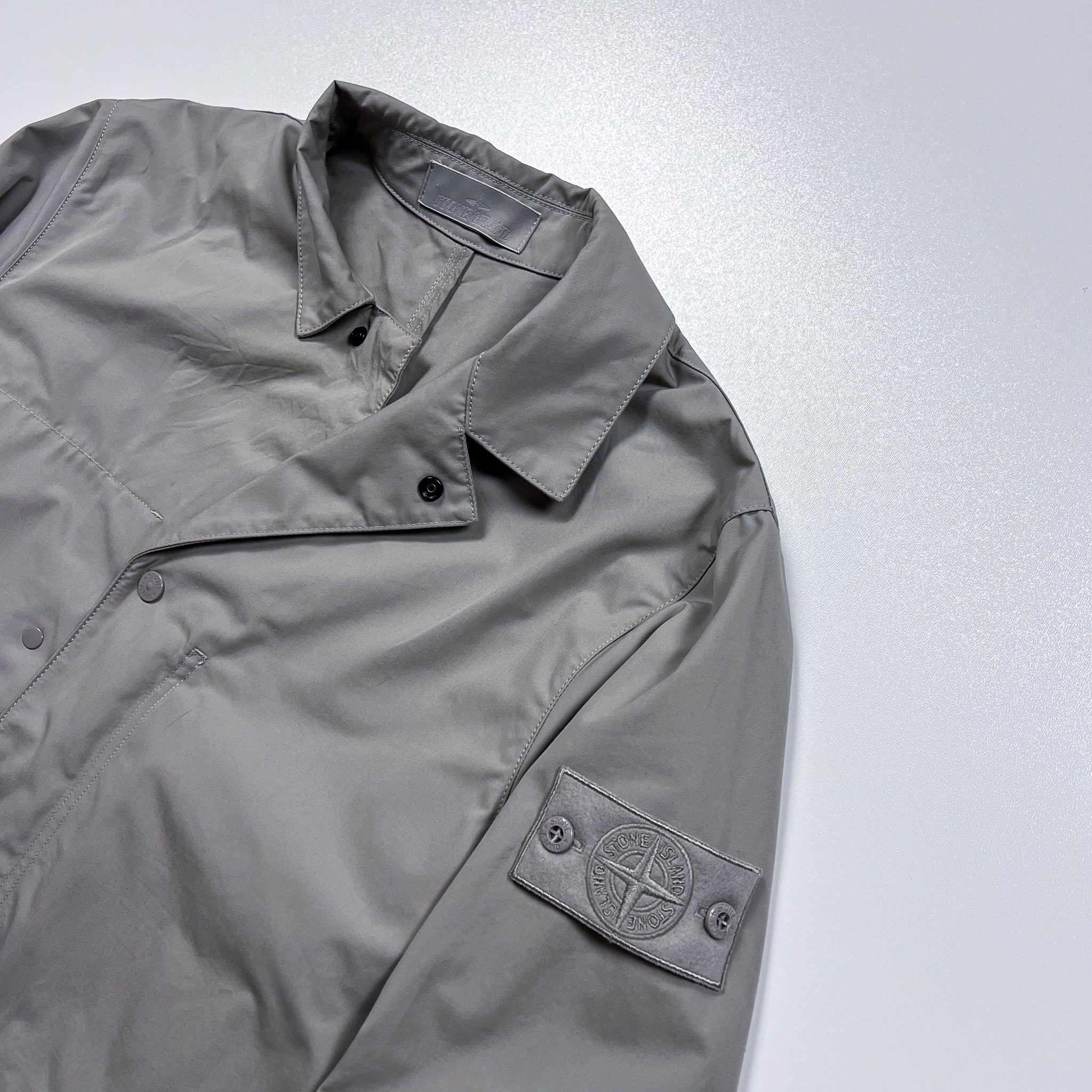 Stone Island Ghost Piece Weatherproof Cotton Canvas Jacket/Blazer Size M