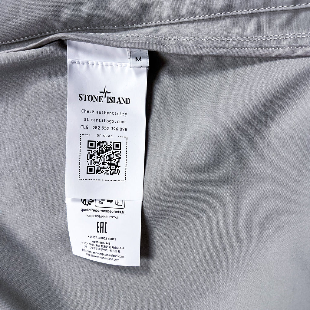 Stone Island Ghost Piece Weatherproof Cotton Canvas Jacket/Blazer Size M