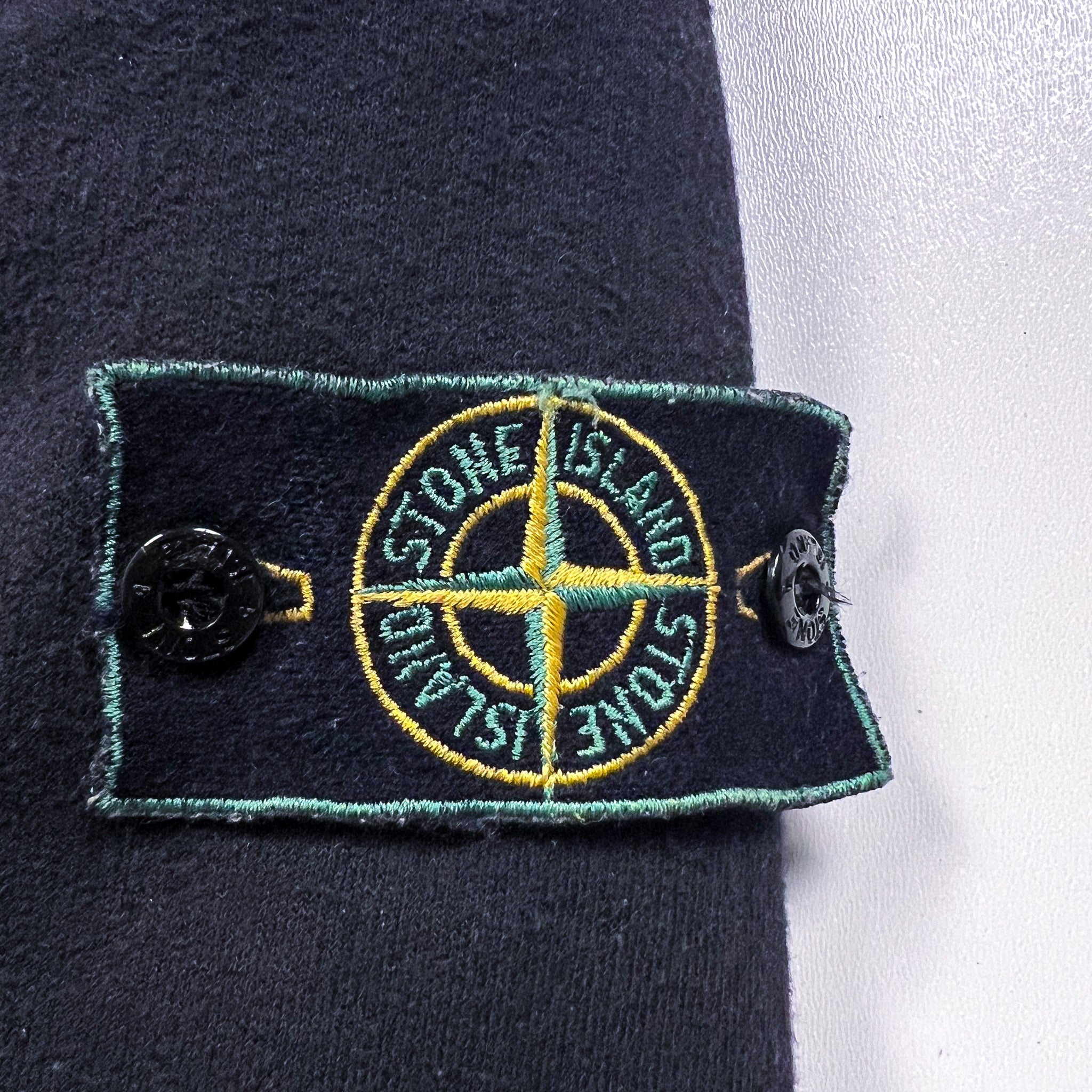 Late 80’s Stone Island Hooded Quarter Zip– Size M
