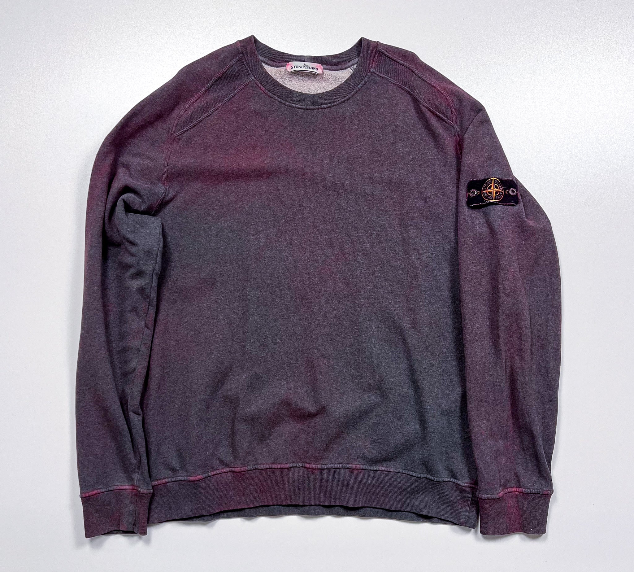Stone Island Red Dust Colour Treatment Jumper 3XL