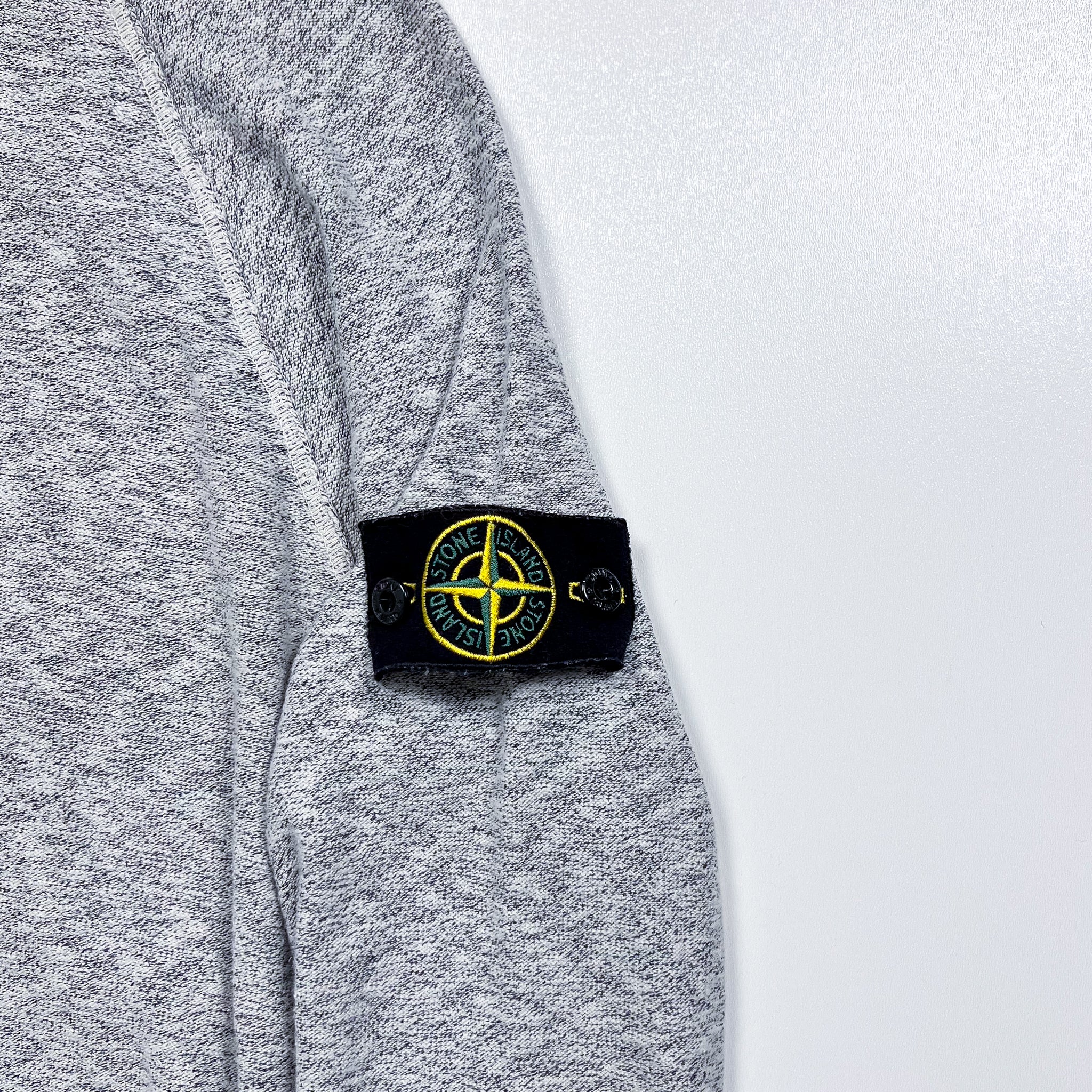 Stone Island Grey Marl Crewneck Sweatshirt Size XXL