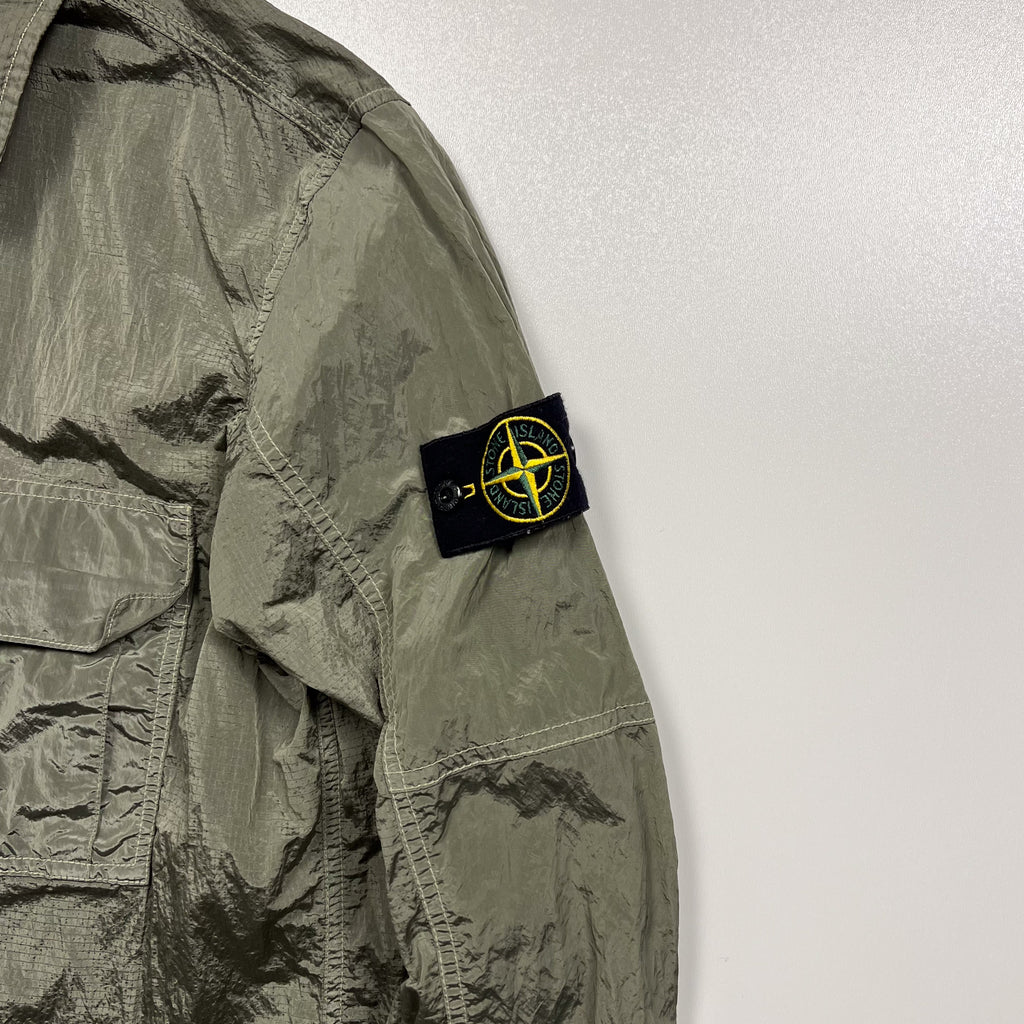 Stone Island Nylon Metal Overshirt Jacket Size Medium