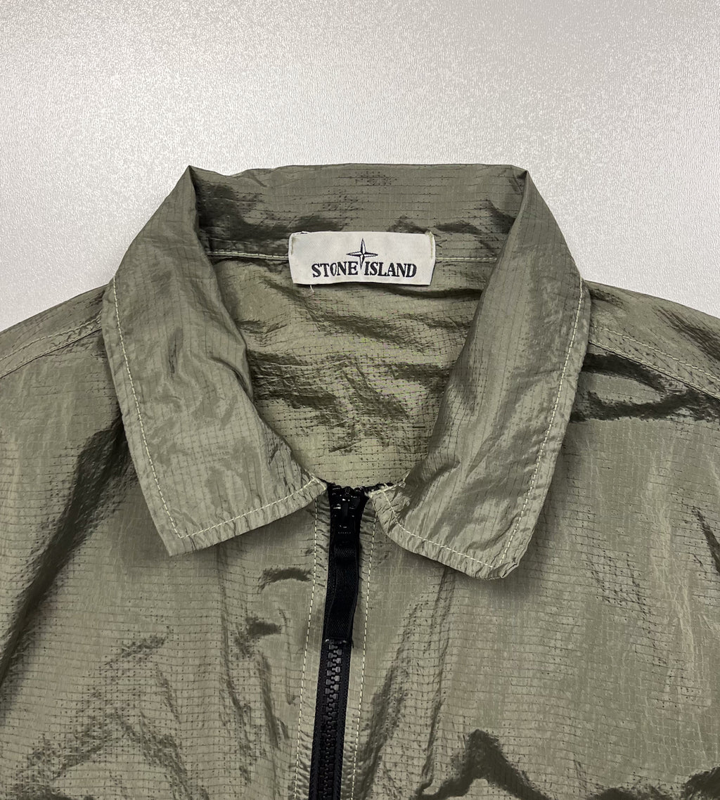 Stone Island Nylon Metal Overshirt Jacket Size Medium