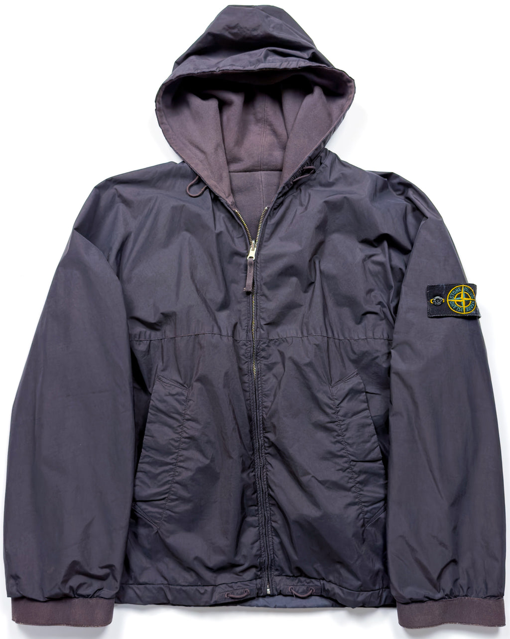 A/W02 Stone Island Reversible Hooded Jacket Medium