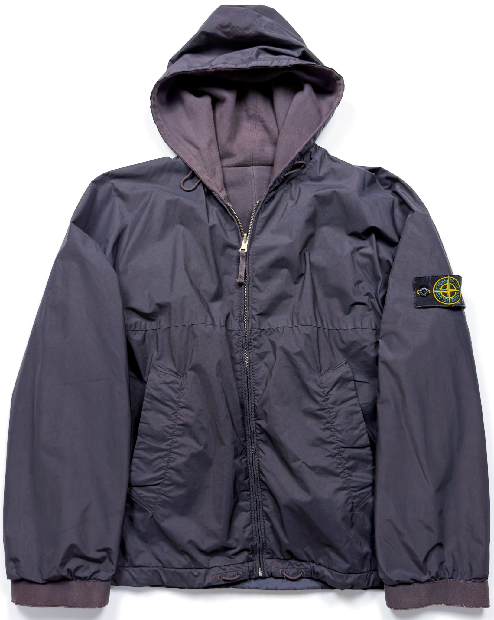 A/W02 Stone Island Reversible Hooded Jacket Medium
