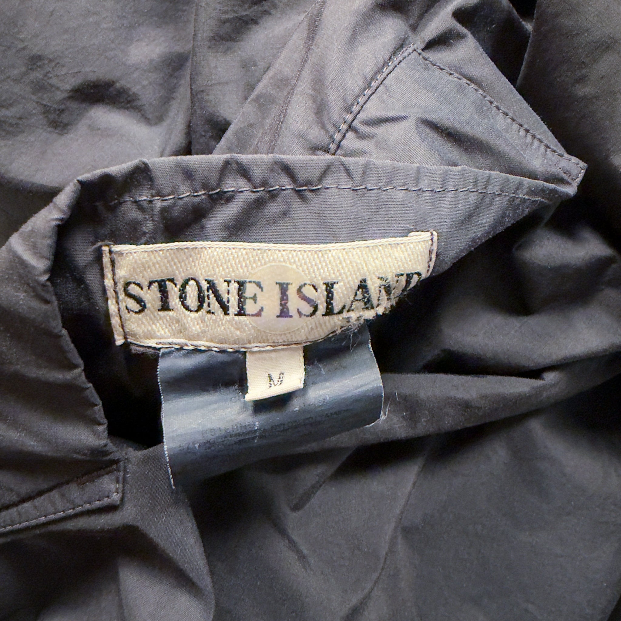 A/W02 Stone Island Reversible Hooded Jacket Medium