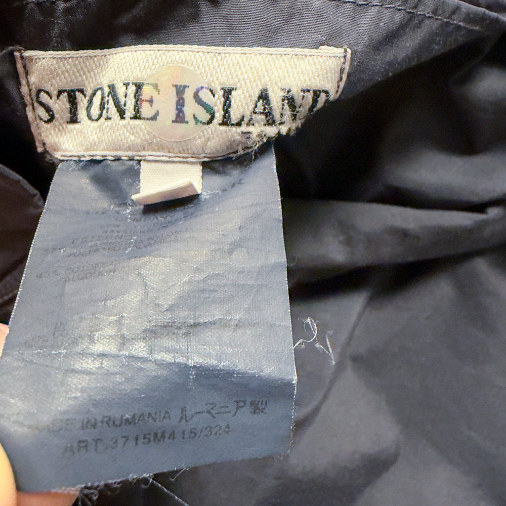A/W02 Stone Island Reversible Hooded Jacket Medium