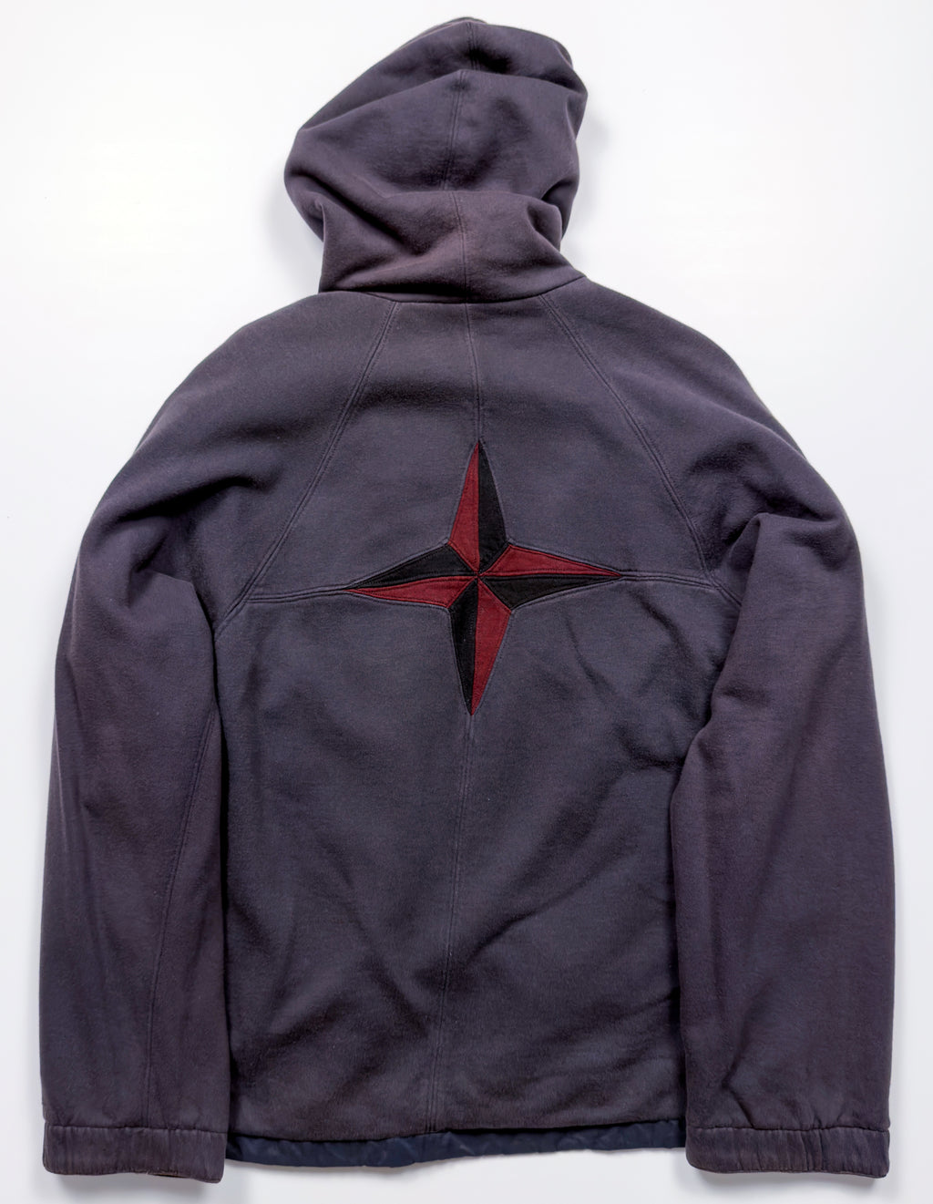 A/W02 Stone Island Reversible Hooded Jacket Medium