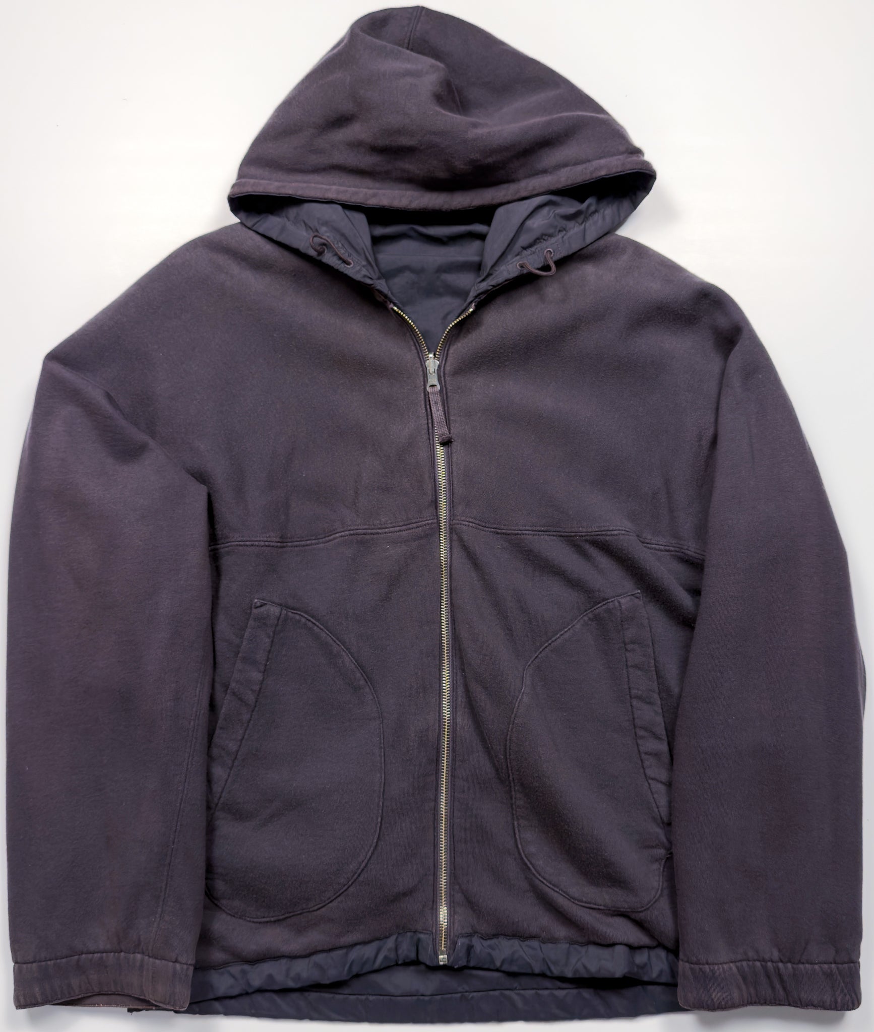 A/W02 Stone Island Reversible Hooded Jacket Medium