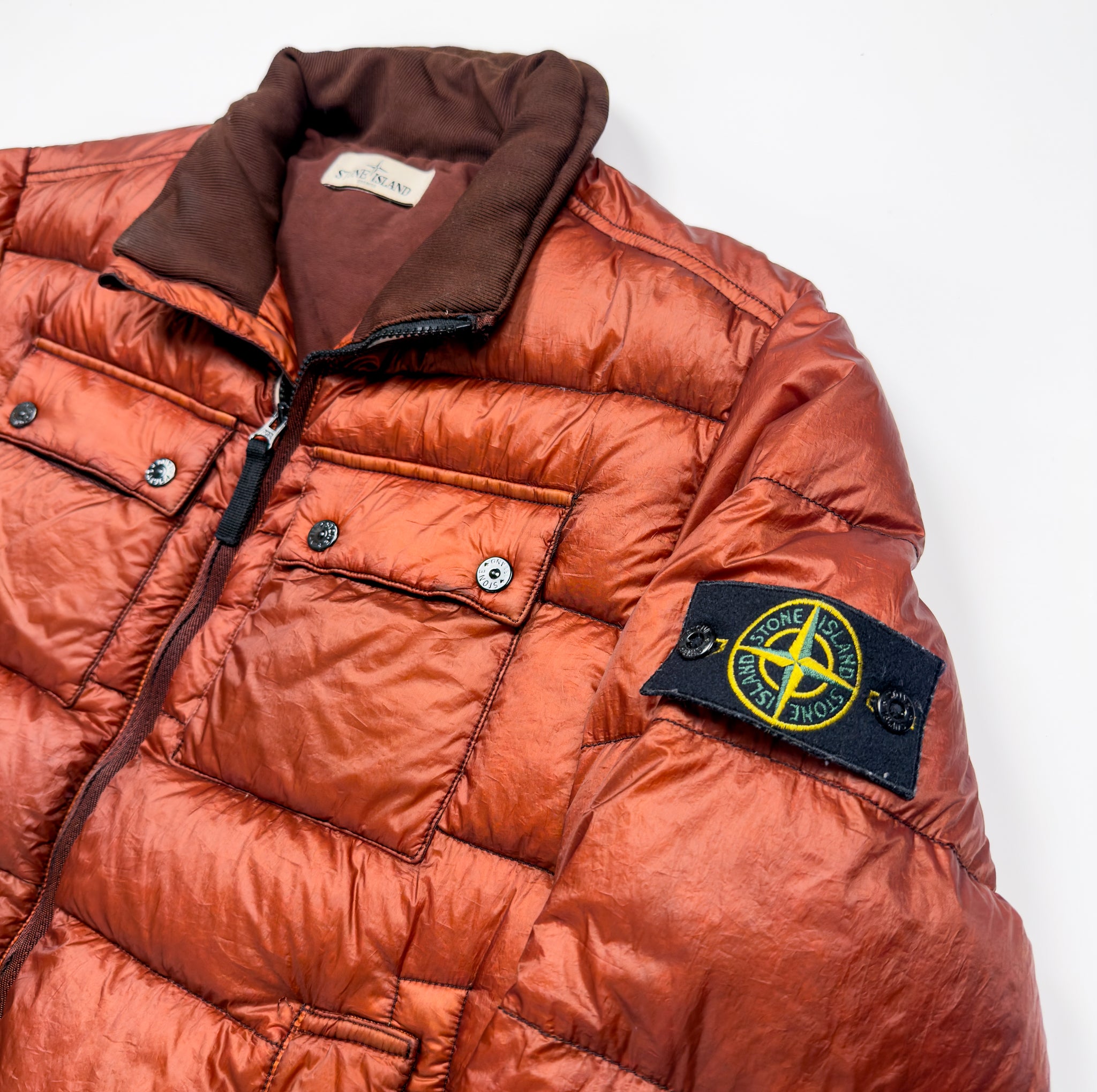 A/W13 Stone Island Quilted Down Jacket