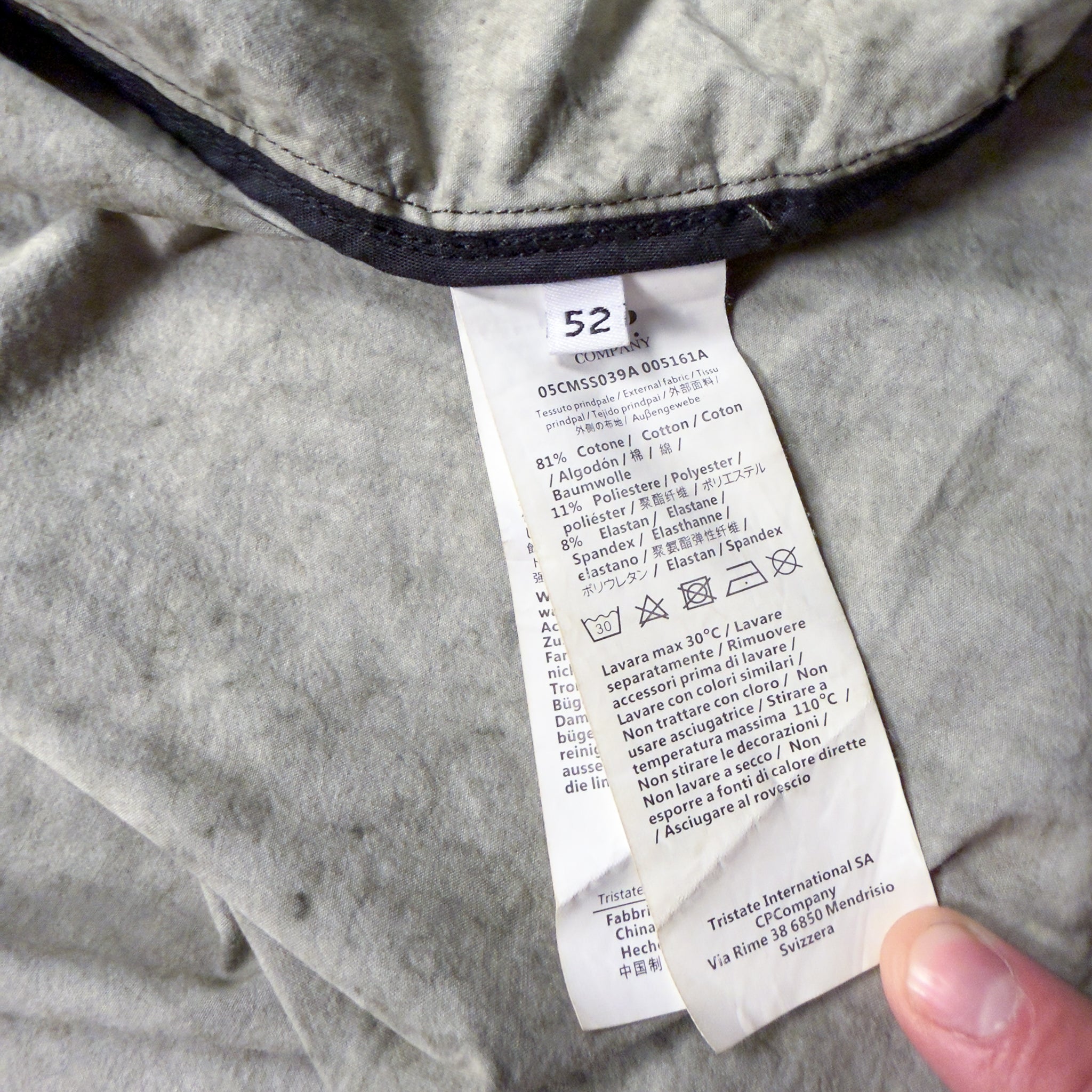 C.P. Company Goggle Hood Jacket XL