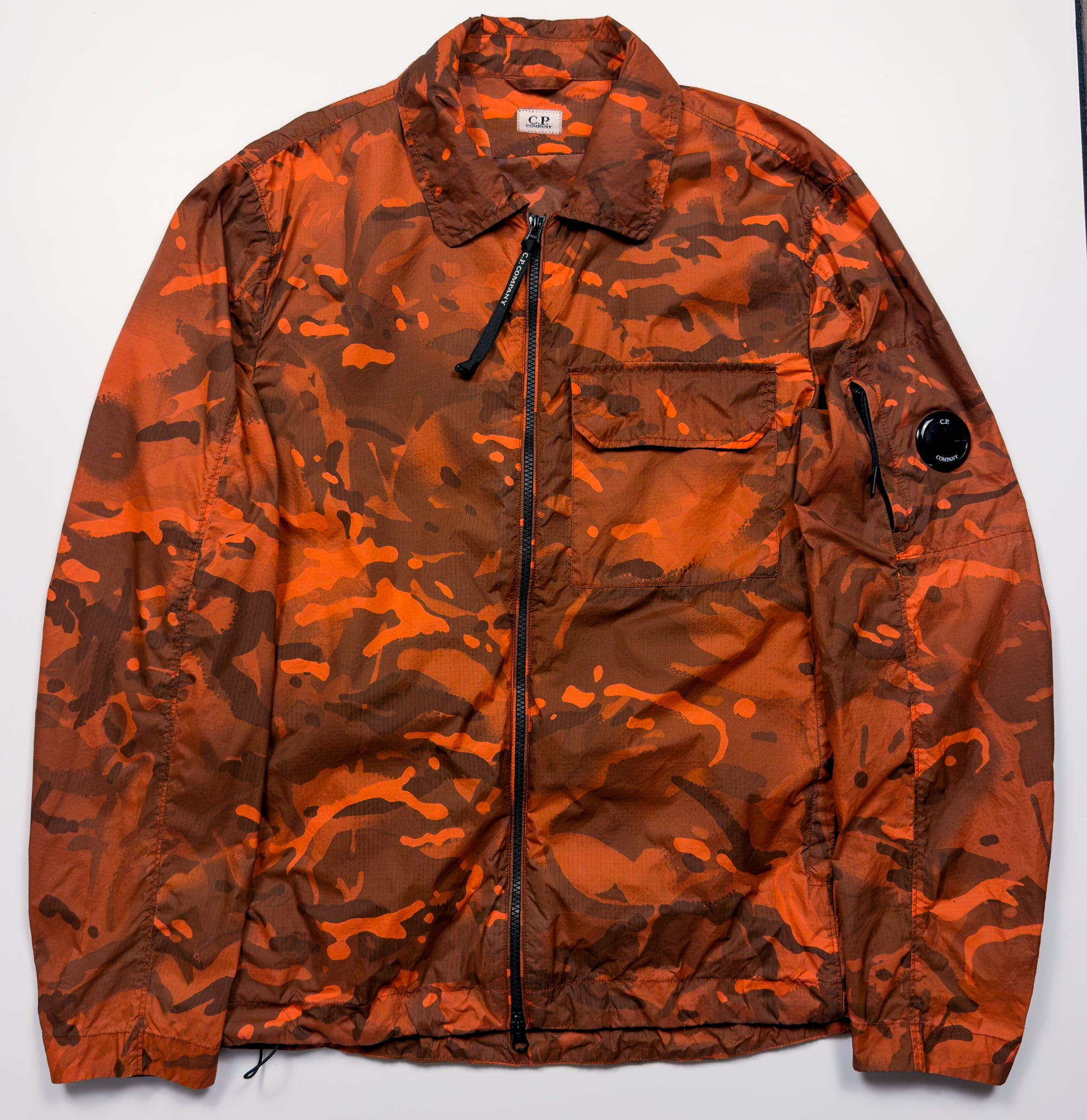 C.P. Company Re-Print Camo Lens Overshirt Large