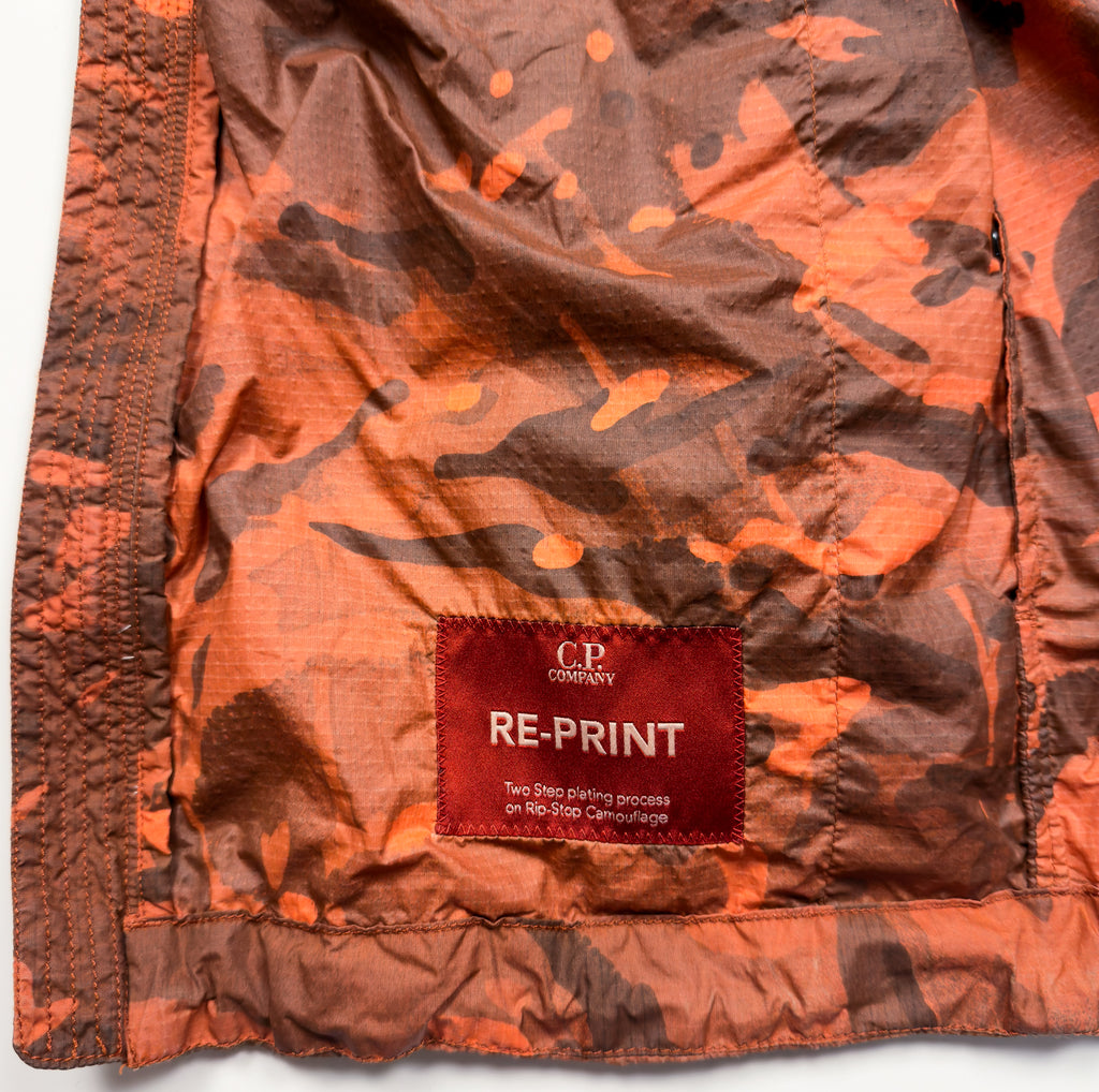 C.P. Company Re-Print Camo Lens Overshirt Large
