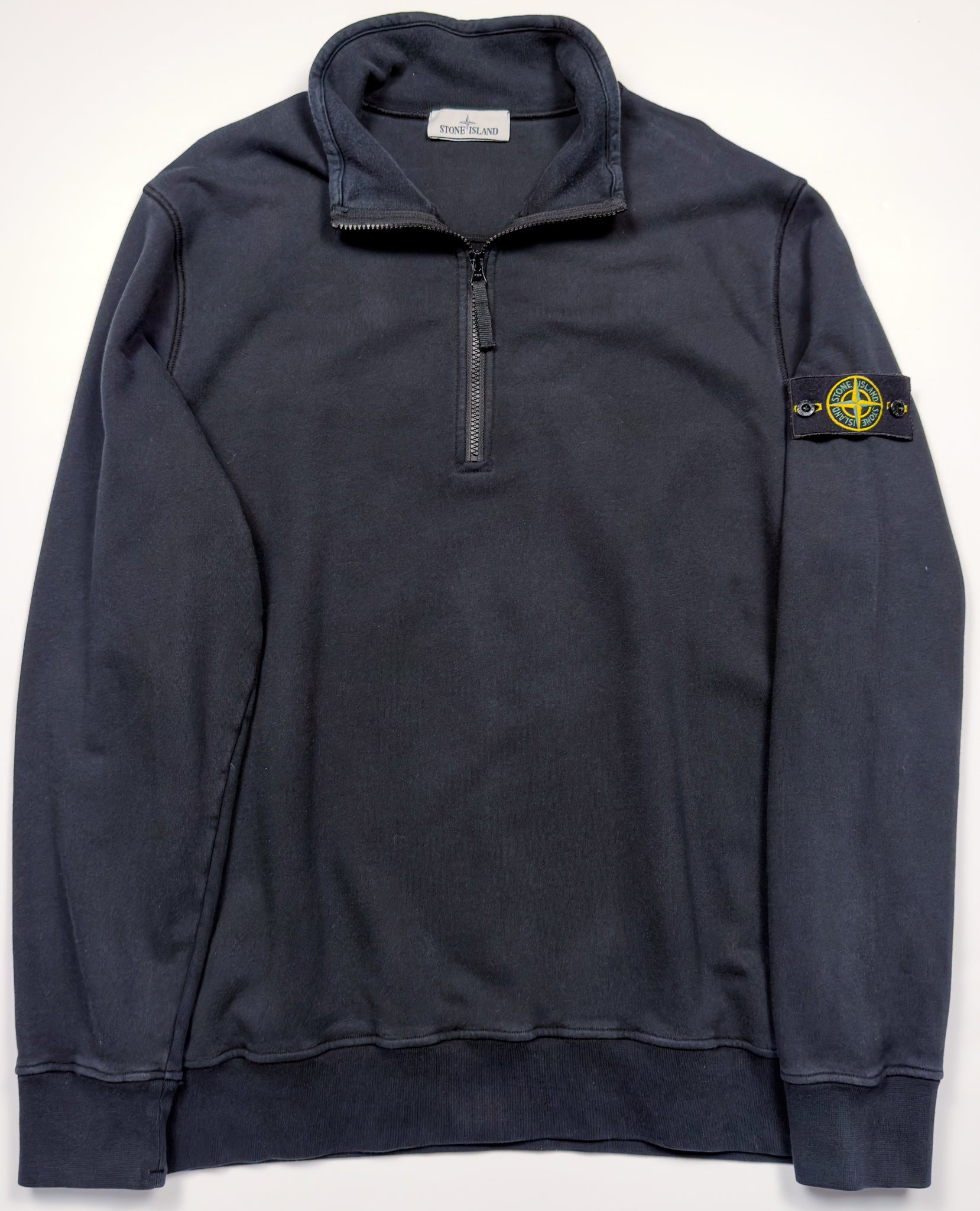 S/S 22 Stone Island ¼ Zip Jumper XXL