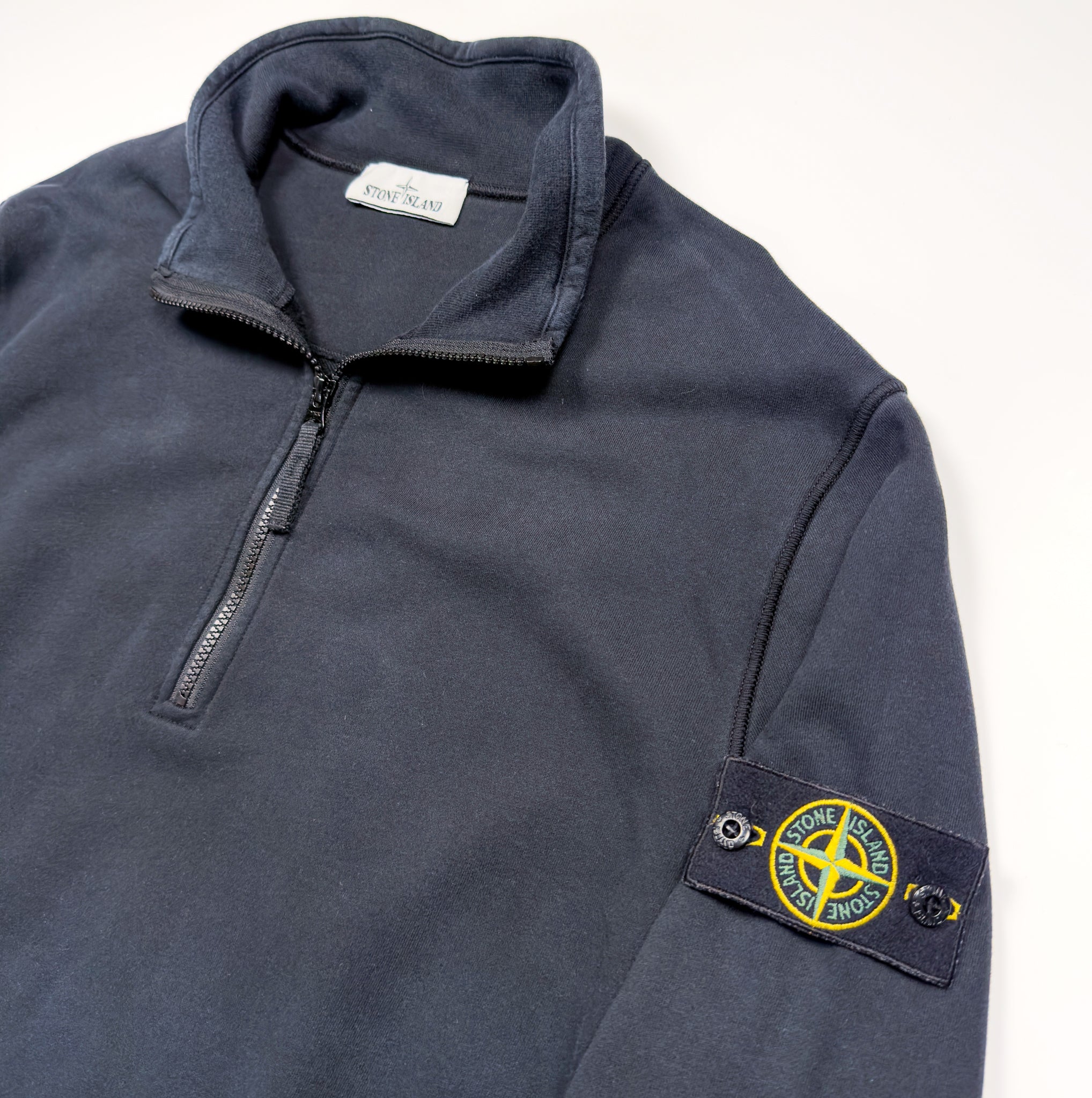 S/S 22 Stone Island ¼ Zip Jumper XXL