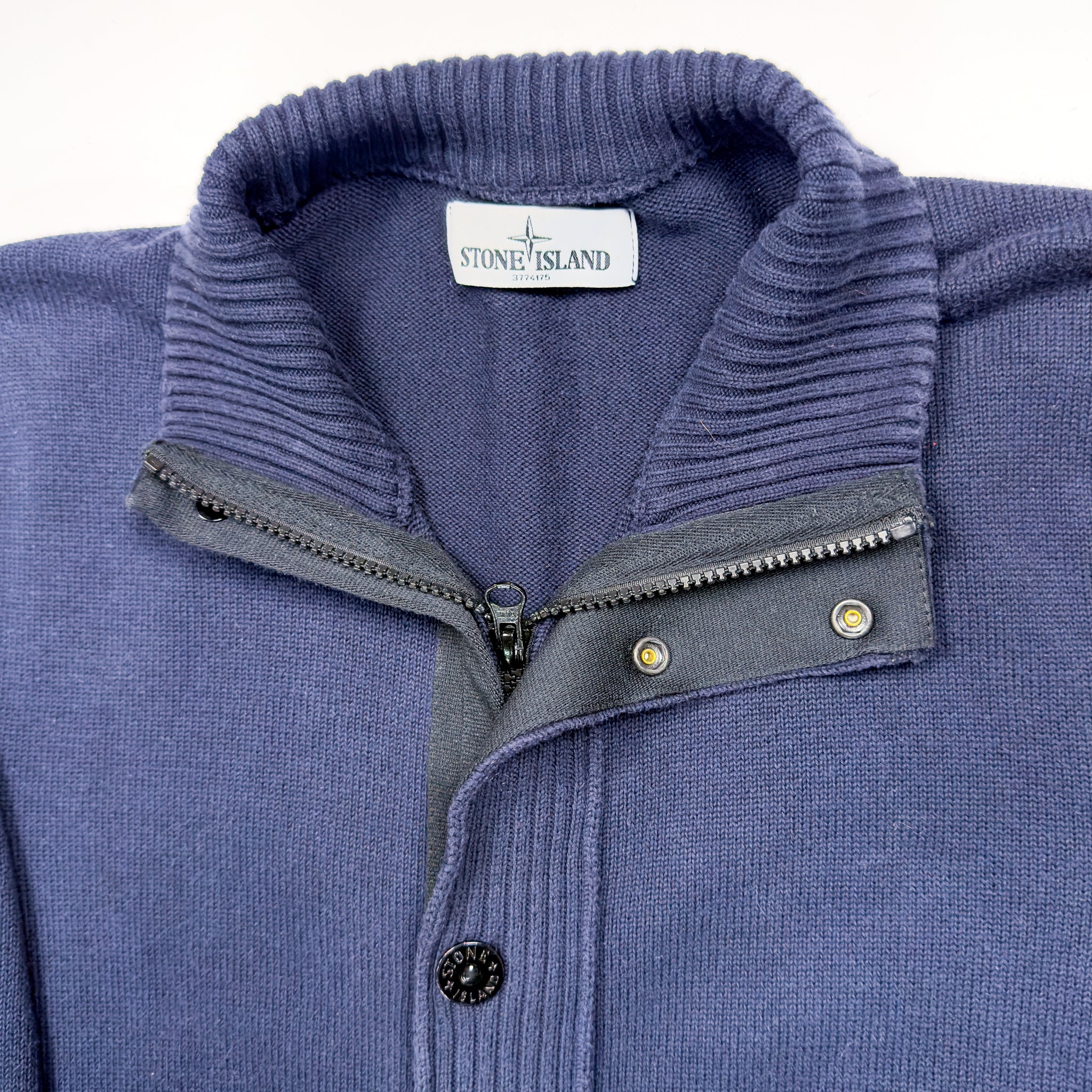 S/S13 Stone Island Wool Knitwear Cardigan Large