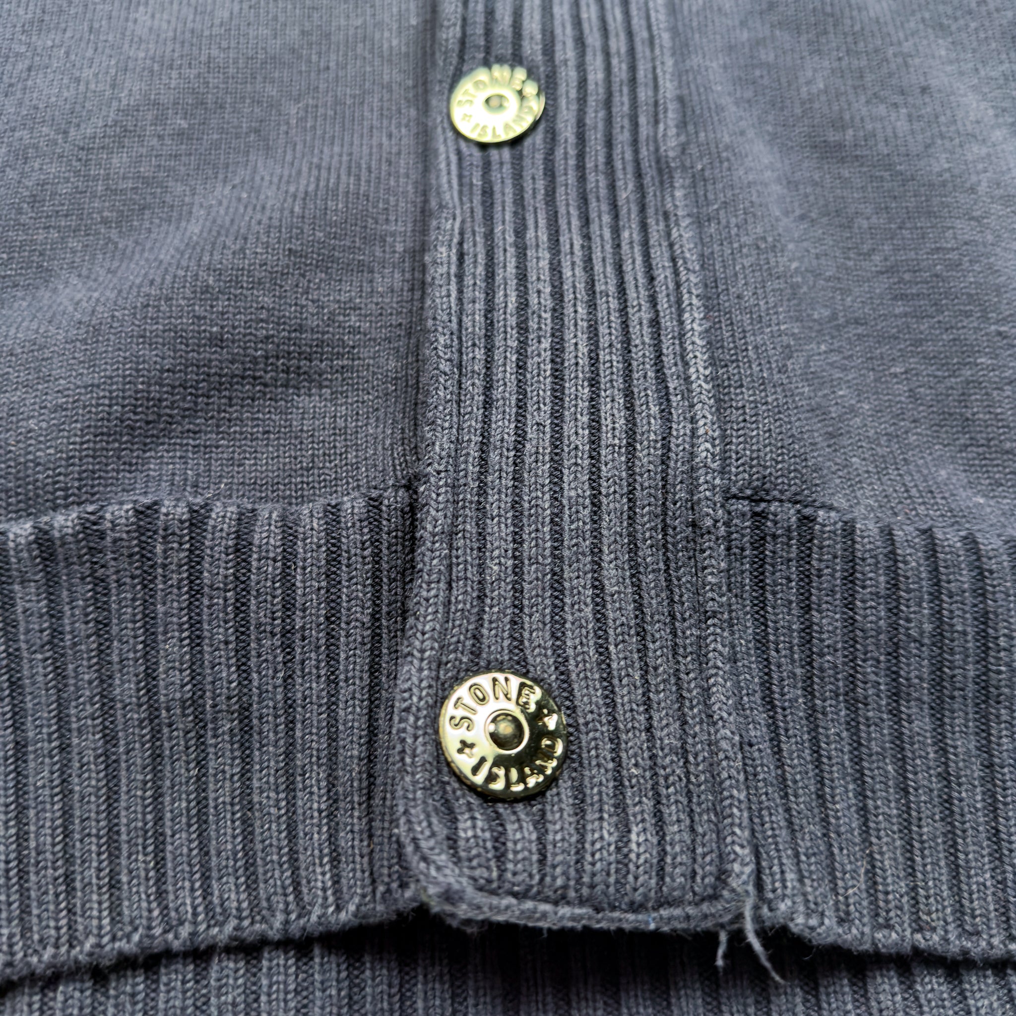 S/S13 Stone Island Wool Knitwear Cardigan Large