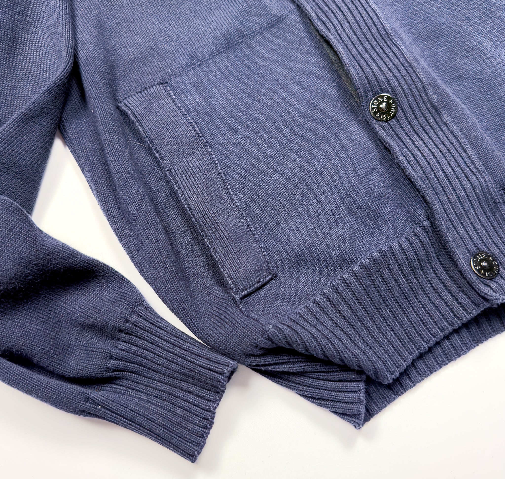 S/S13 Stone Island Wool Knitwear Cardigan Large